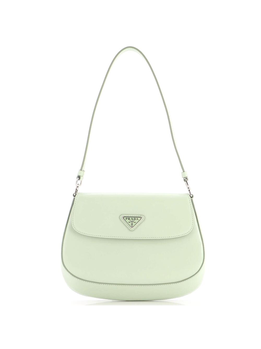 Prada Cleo Flap Shoulder Bag Spazzolato #348385P20B